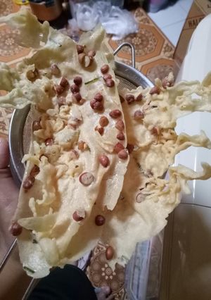 Foto resep Peyek kacang dan rebon