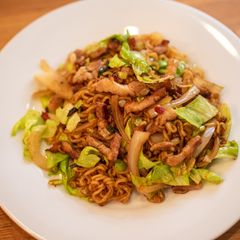 A picture of Fried Shin Ramyun.