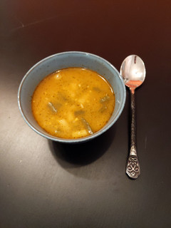 A picture of Hungarian Yellow Beans Soup.