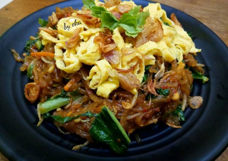 Mie Sagu versi vegetarian 😅