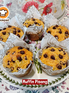 Gambar 👩🍳Muffin Pisang