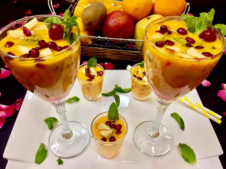 Easy Steps to Prepare Recipe Party fruit punch that is  Makes Drooling, Perfect}