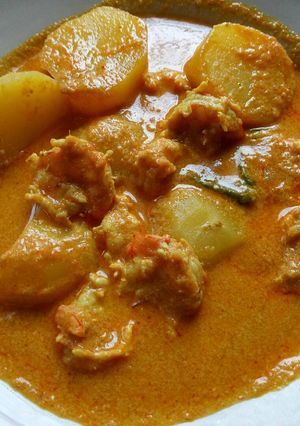 Foto resep Gulai Udang Kentang