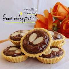 A picture of Mini Brownies Pie.