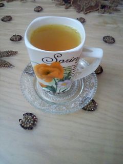 صورة لوصفة مشروب الحلبة