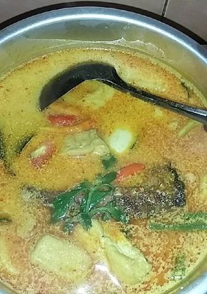Foto resep Mangut ikan asap tengiri