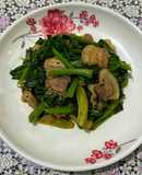 SP.0792 - Cải Làn Xào Thịt Ba Rọi