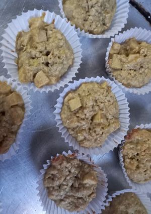 Una foto de Magdalenas de avena