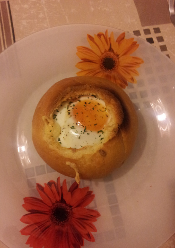 Una foto de Molletes de pan al horno