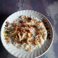 Seviya payasam A picture of Seviya payasam.