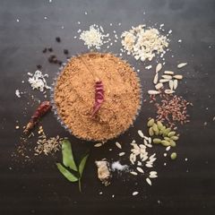 Multiseeds-Oats Chutney pudi A picture of Multiseeds-Oats Chutney pudi.