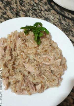 صورة لوصفة برغل على دجاج
