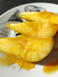 Una foto de Peras caramelizadas