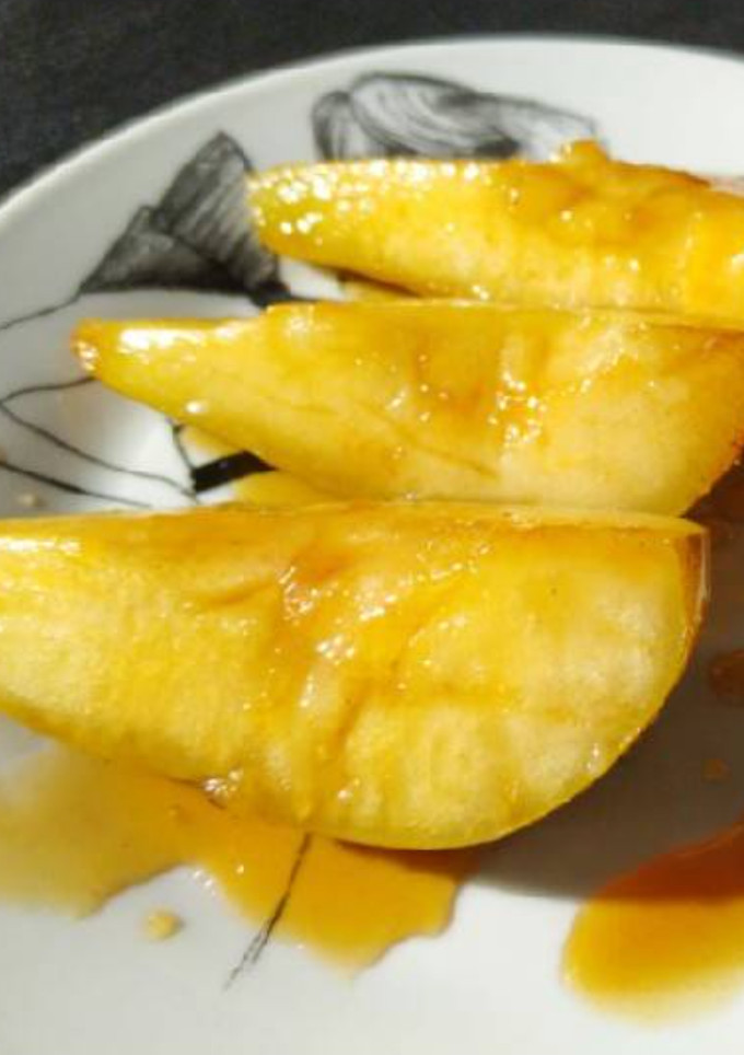 Una foto de Peras caramelizadas