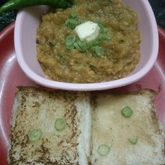 A picture of Pav bhaji.