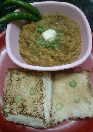 A picture of Pav bhaji.