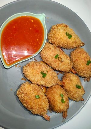 Foto resep Udang Keju Gacoan Enak Wangi Mirip