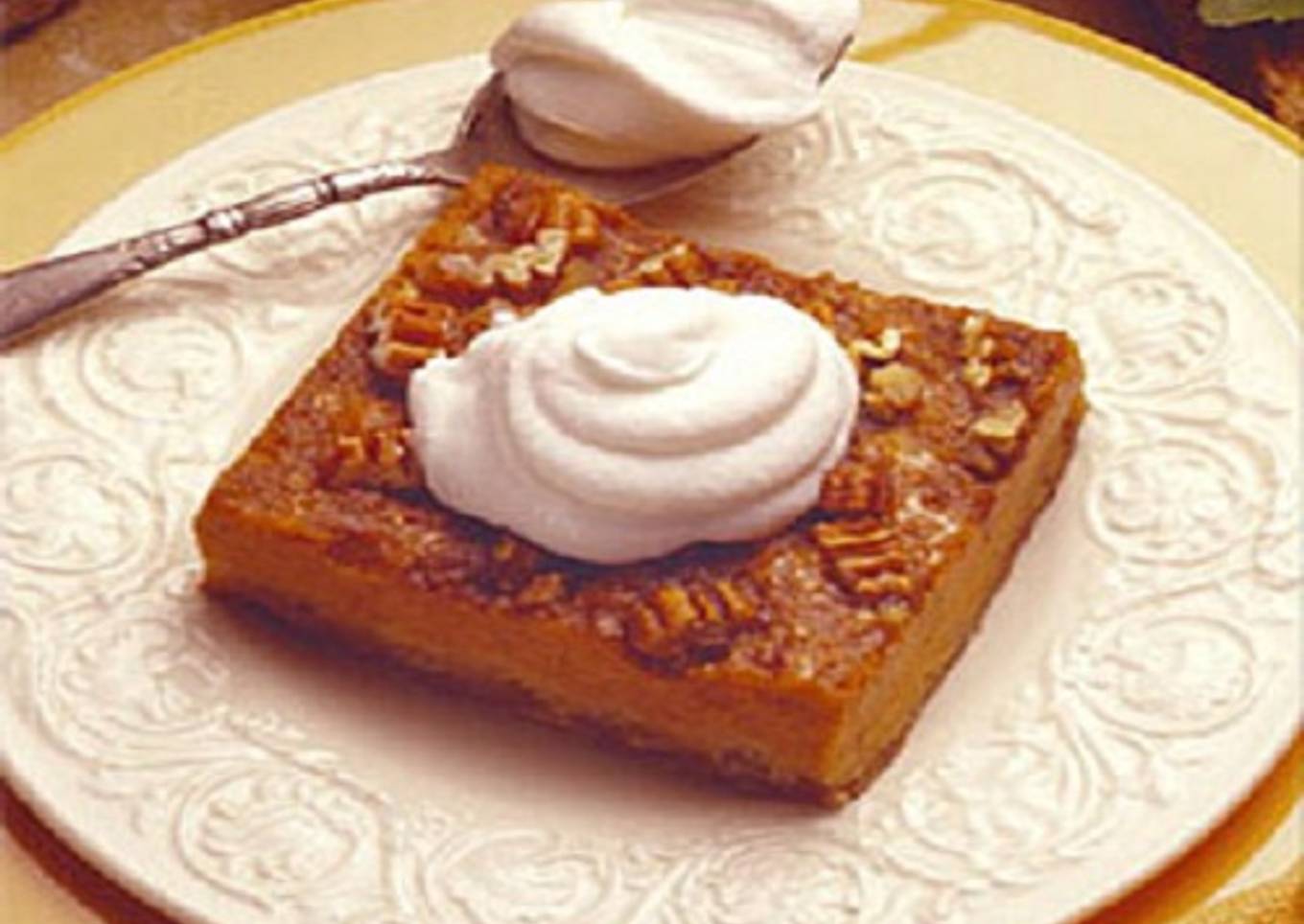 Pumpkin-Pecan Squares