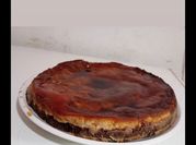 Una foto de bizcochuelo con flan