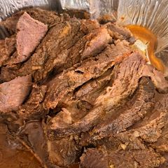 A picture of Marinated Beef Roast with Jalapeño Injection.