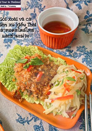 Hình của món Gỏi xoài và cá chiên xù kiểu Thái (phiên bản dành cho em bé).