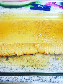 Una foto de Flan de manjar