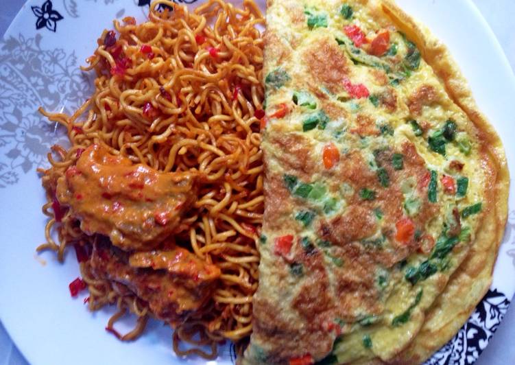 Bagaimana Menyiapkan Mie telur goreng special, Menggugah Selera