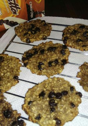 Foto resep Simple Banana Oat Cookies