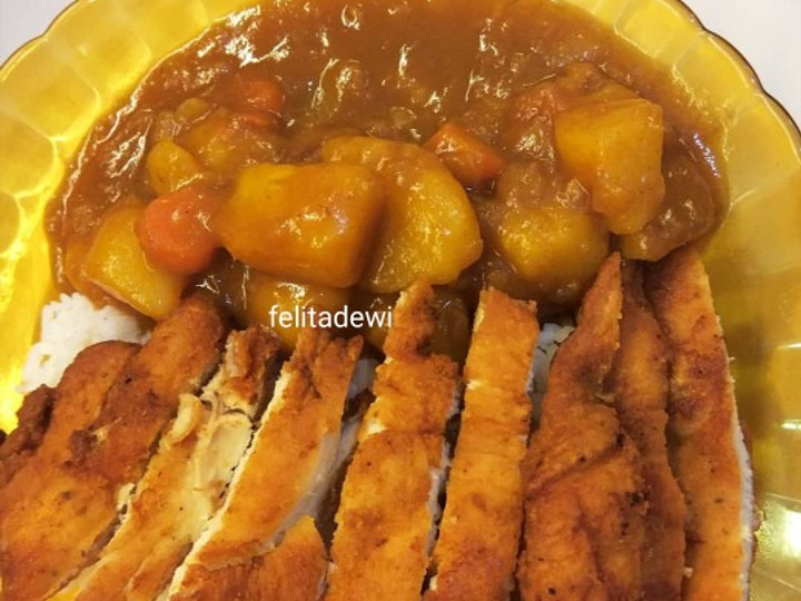 Resep Chicken Katsu Curry (Kari Jepang), Enak Banget