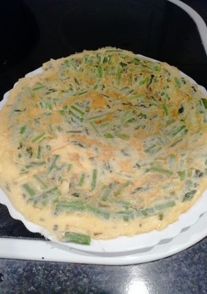 Una foto de Tortilla de espárragos trigueros