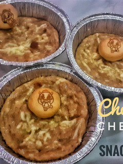 Foto resep SNACK MPASI #14M+ : Choco Biskuit Cheese Cake (Kukus) BB Booster