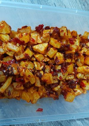Foto resep Sambal Kentang Kering