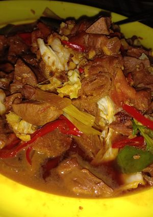 Foto resep Tongseng Daging Analog