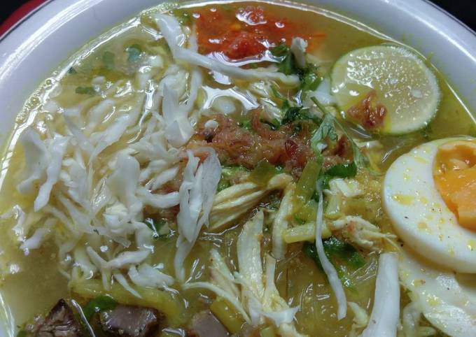 Resep Soto Ayam Oleh Ade Melfy Cookpad