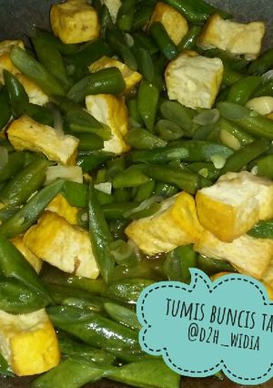 Foto resep Tumis Buncis Tahu