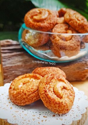 Foto resep Eggless Palm and Mede Cookies