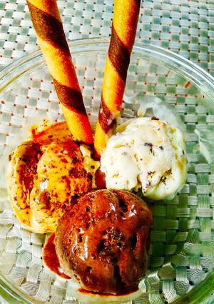 A picture of Ice creams.