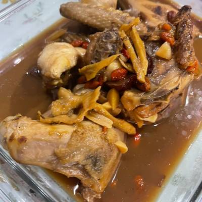 Resep Ayam Arak Ke Ciu Drunkenchickenherbal Oleh Shy Kitchen Cookpad