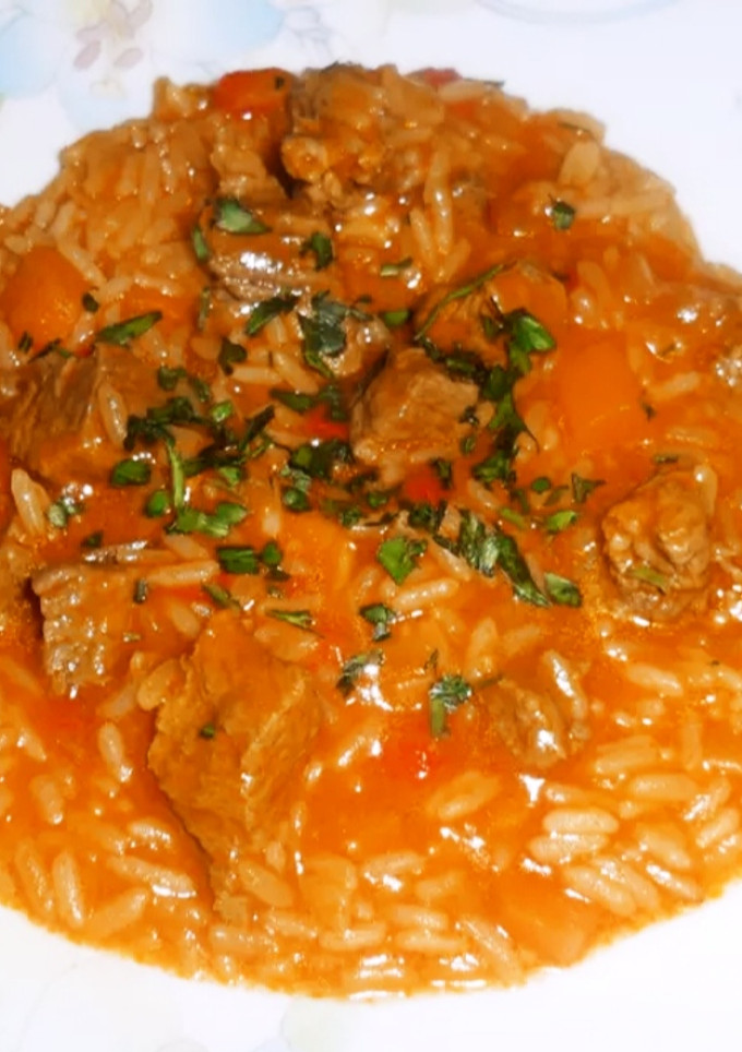 Una foto de Guiso de arroz