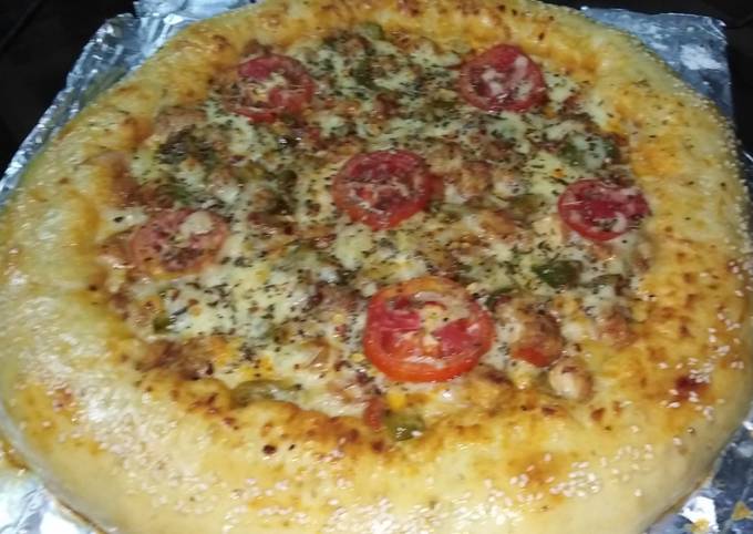 Chicken pizza