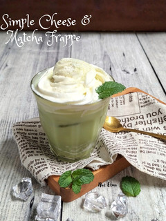 Foto resep Simple Cheese n Matcha Frappe