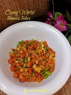 Foto resep Oseng Wortel Buncis Telur