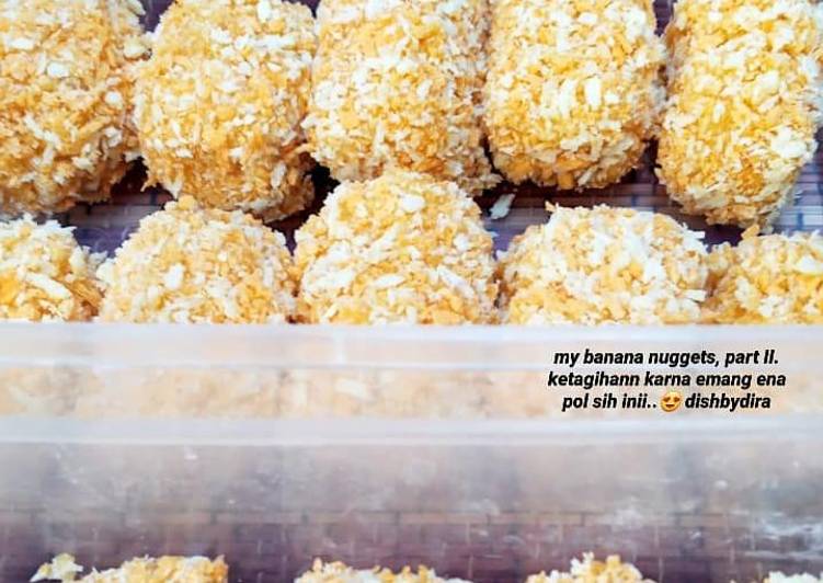 Bagaimana Membuat Pisang Nuggets Crispy, Lezat