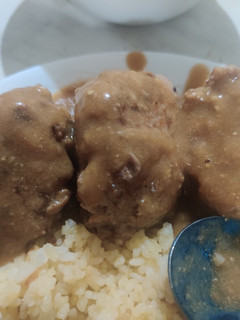 A picture of Swedish Meatballs and Gravy.