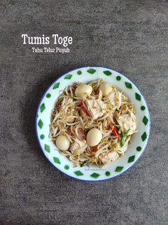 Foto resep Tumis toge tahu telur puyuh
