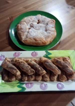 Una foto de Hojaldre relleno