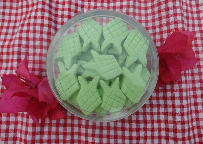 Cookies Ketupat Eggless 5 bahan