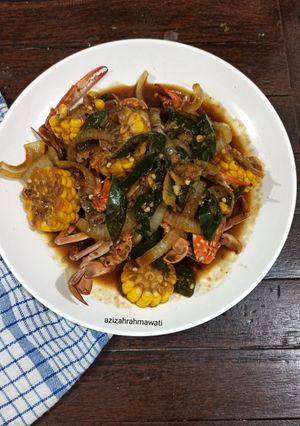 Foto resep Kepiting lada hitam