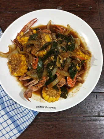 Cara Gampang Membikin Resep Kepiting lada hitam yang Sempurna Anti Ribet, Bisa Manjain Lidah