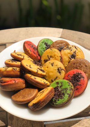 Foto resep Kue Cubit Pelangi
